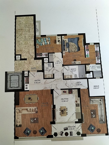 Investitionsprojekt im Bezirk Kepez - Antalya 