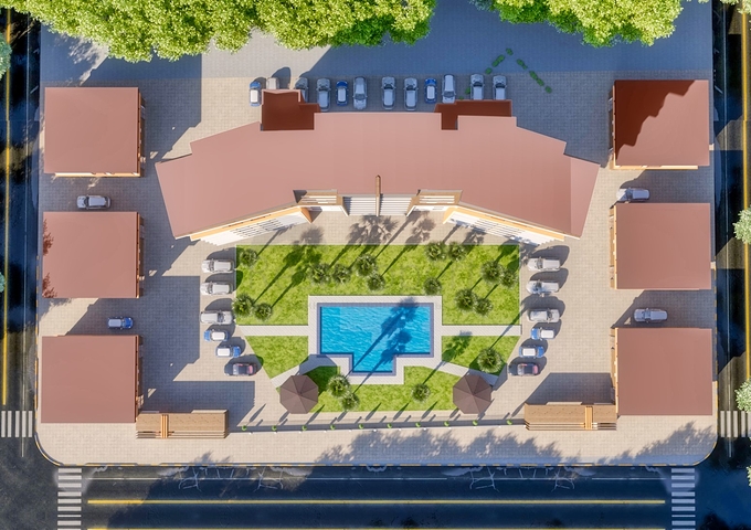 2+1-Apartments im Wohnbezirk Altyntasch - Antalya 