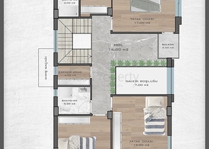 4+2- und 6+2-Villen in der Region Doshemealty - Antalya 