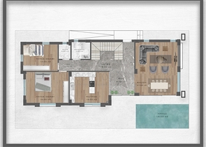 4+2- und 6+2-Villen in der Region Doshemealty - Antalya 