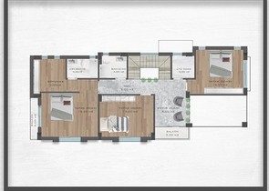 4+2- und 6+2-Villen in der Region Doshemealty - Antalya 