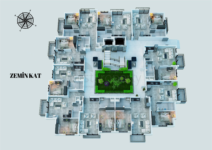 Investitionsprojekt im Bezirk Kepez - Antalya 