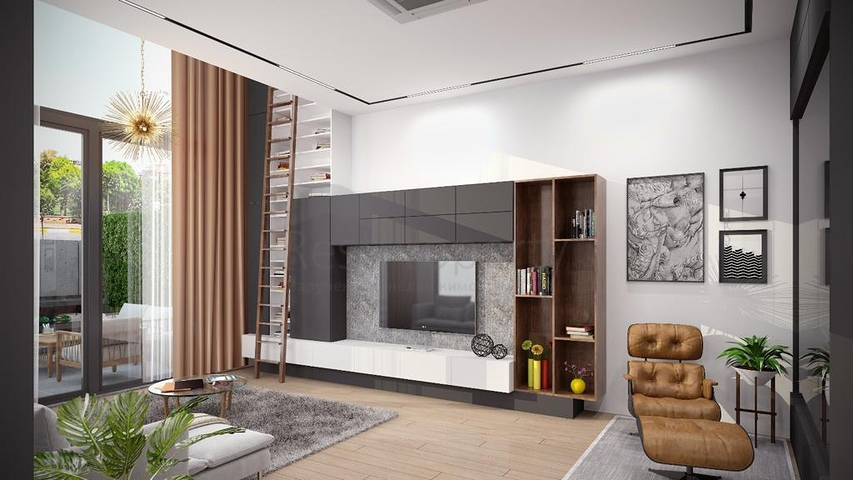 3-stöckige Villa mit 5+1 Grundriss im Stadtteil Doshemealty - Antalya 