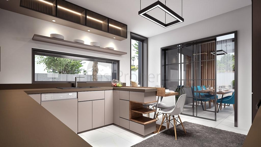 3-stöckige Villa mit 5+1 Grundriss im Stadtteil Doshemealty - Antalya 