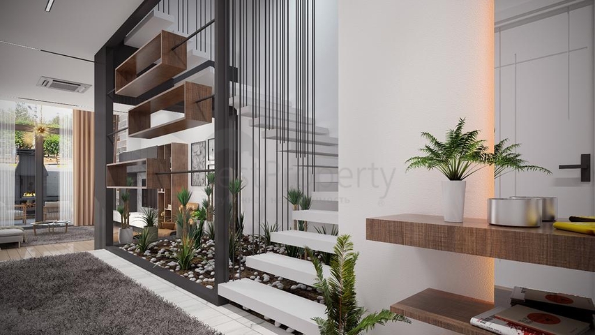 3-stöckige Villa mit 5+1 Grundriss im Stadtteil Doshemealty - Antalya 