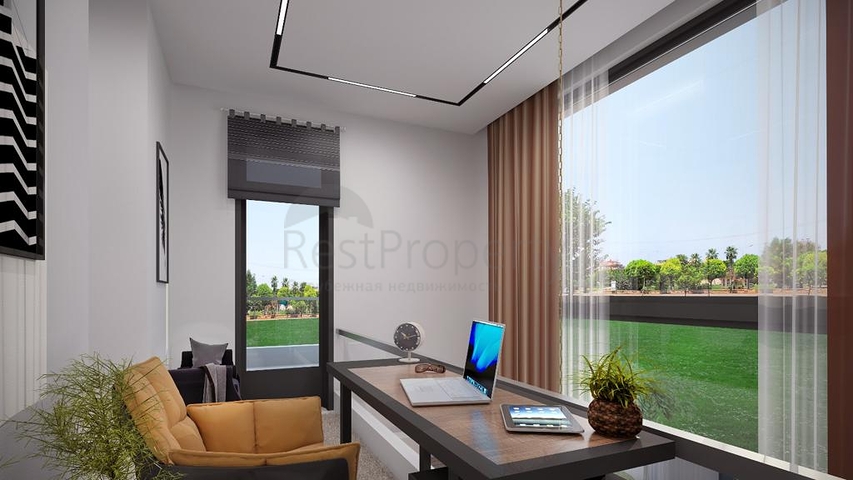 3-stöckige Villa mit 5+1 Grundriss im Stadtteil Doshemealty - Antalya 