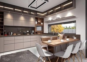 3-stöckige Villa mit 5+1 Grundriss im Stadtteil Doshemealty - Antalya 