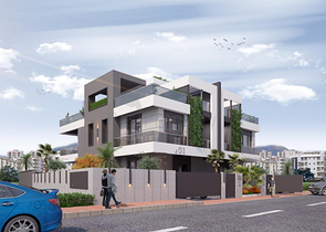 3-stöckige Villa mit 5+1 Grundriss im Stadtteil Doshemealty - Antalya 