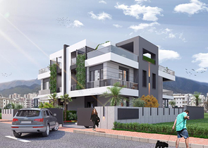 3-stöckige Villa mit 5+1 Grundriss im Stadtteil Doshemealty - Antalya 