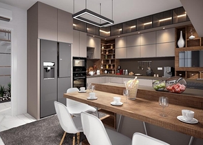 3-stöckige Villa mit 5+1 Grundriss im Stadtteil Doshemealty - Antalya 