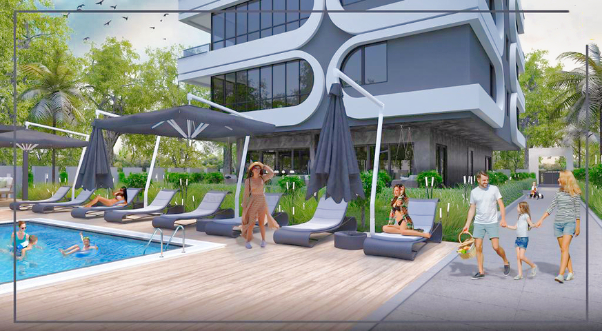 2+1 und 3+1 Wohnungen in der Nachbarschaft von Yesilbahçe - Antalya