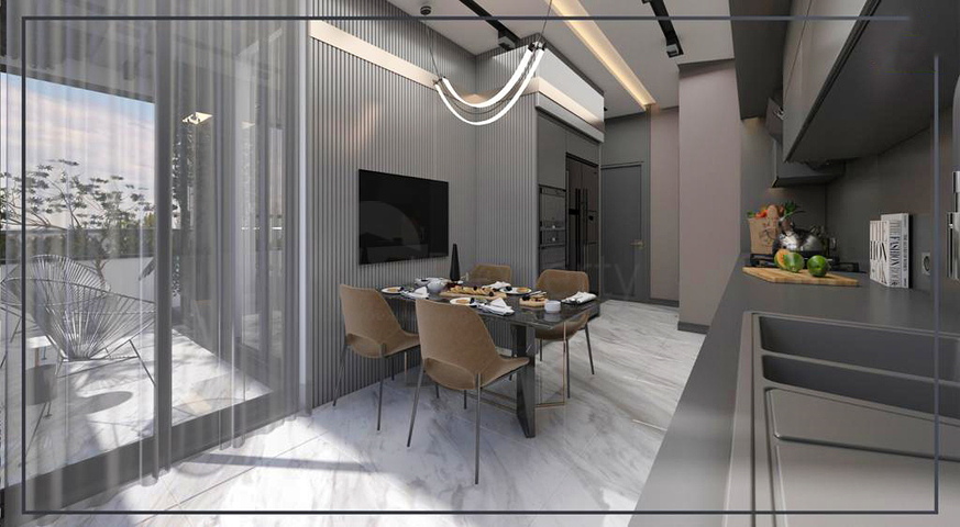 2+1 und 3+1 Wohnungen in der Nachbarschaft von Yesilbahçe - Antalya