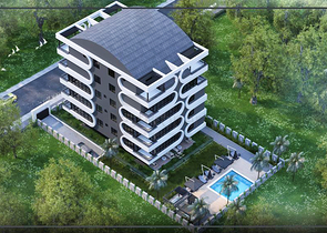 2+1 und 3+1 Wohnungen in der Nachbarschaft von Yesilbahçe - Antalya