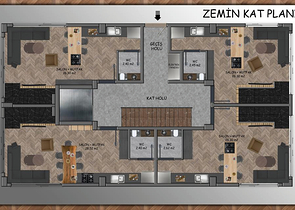 2+1 und 3+1 Wohnungen in der Nachbarschaft von Yesilbahçe - Antalya