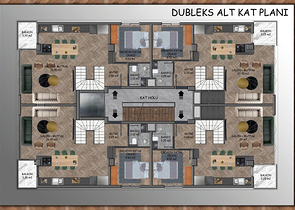 2+1 und 3+1 Wohnungen in der Nachbarschaft von Yesilbahçe - Antalya