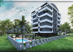 2+1 und 3+1 Wohnungen in der Nachbarschaft von Yesilbahçe - Antalya