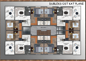 2+1 und 3+1 Wohnungen in der Nachbarschaft von Yesilbahçe - Antalya