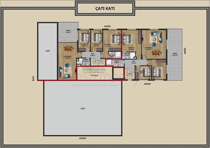 Investitionsprojekt im Zentrum von Antalya