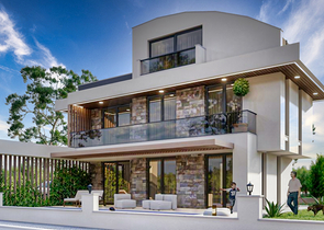 Die Villa ist 900 m vom Meer und 600 m von Belek entfernt