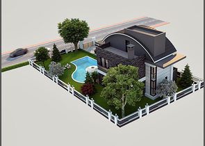 Villa mit 5+1 Pool in Belek - Antalya