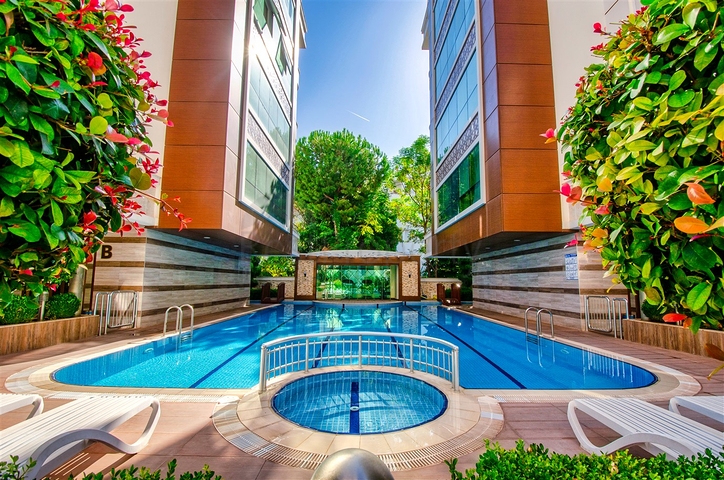 Apartments mit 2+1 Grundriss im Wohnbezirk Liman - Antalya 