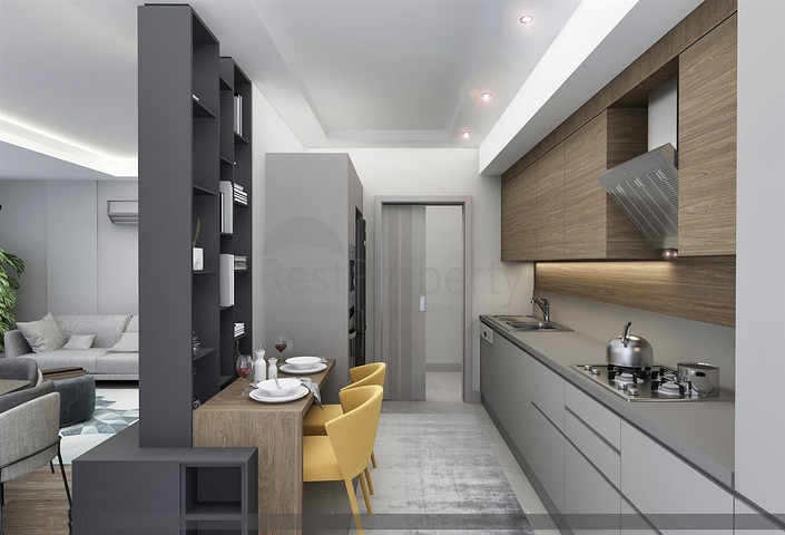 2+1 , 4+1 und 5+1 Wohnungen im Zentrum von Antalya 