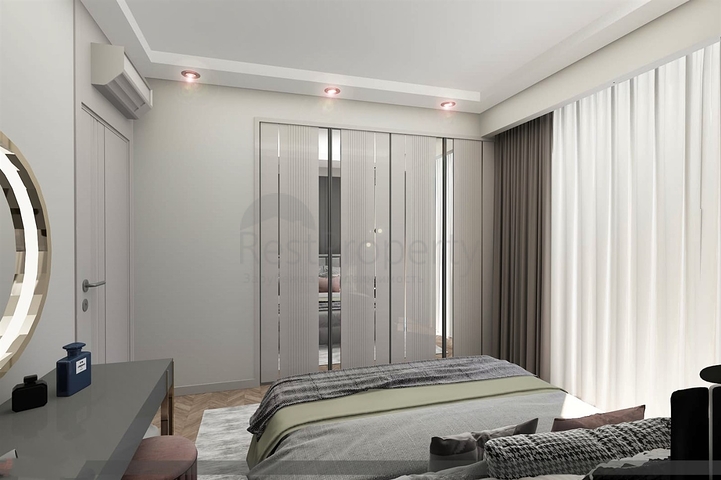 2+1 , 4+1 und 5+1 Wohnungen im Zentrum von Antalya 