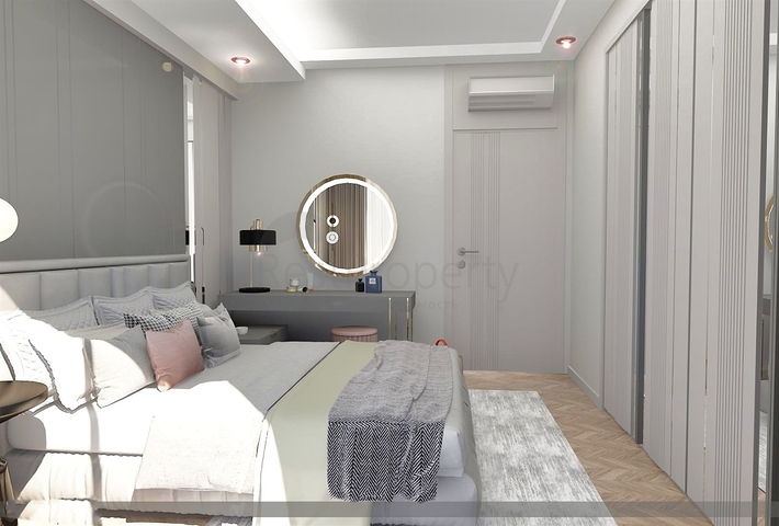 2+1 , 4+1 und 5+1 Wohnungen im Zentrum von Antalya 