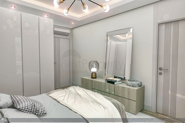 2+1 , 4+1 und 5+1 Wohnungen im Zentrum von Antalya 