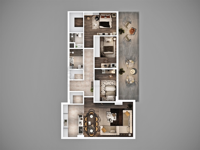 Das im Bau befindliche Investitionsprojekt in Altyntasch - Antalya 