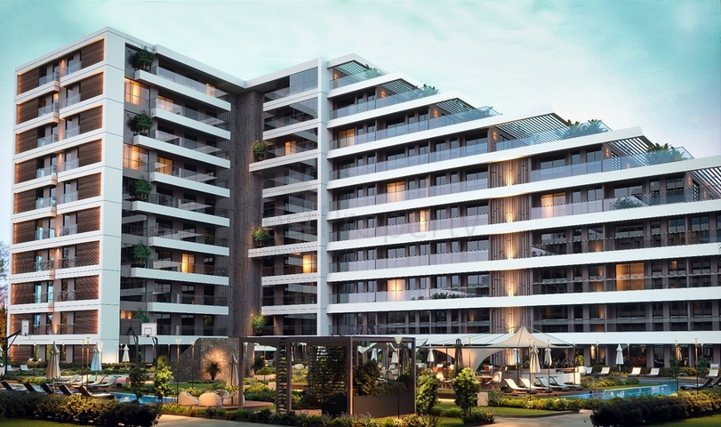 Das im Bau befindliche Investitionsprojekt in Altyntasch - Antalya 