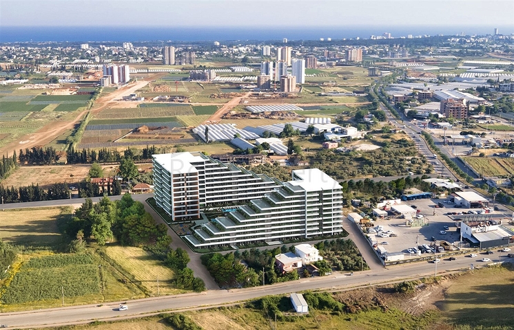 Das im Bau befindliche Investitionsprojekt in Altyntasch - Antalya 