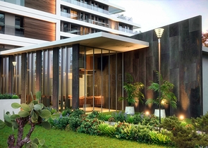 Das im Bau befindliche Investitionsprojekt in Altyntasch - Antalya 