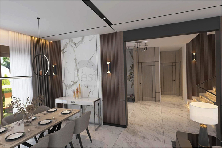 Villen in der prestigeträchtigen Gegend von Doshemealty - Antalya 