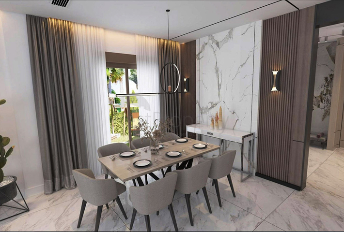 Villen in der prestigeträchtigen Gegend von Doshemealty - Antalya 