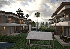 Villen in der prestigeträchtigen Gegend von Doshemealty - Antalya 