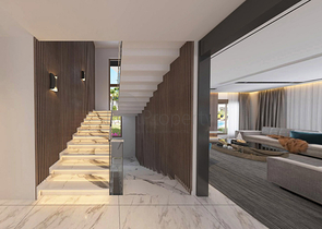 Villen in der prestigeträchtigen Gegend von Doshemealty - Antalya 