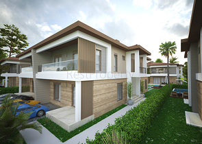 Villen in der prestigeträchtigen Gegend von Doshemealty - Antalya 