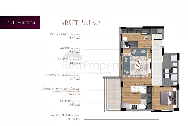 Investitionsprojekt in Altyntaş - Antalya