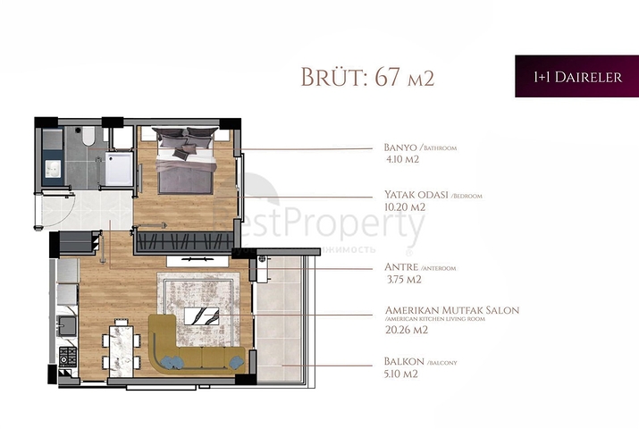Investitionsprojekt in Altyntaş - Antalya
