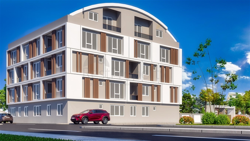 Im Bau befindliches Investitionsprojekt im Zentrum von Antalya 