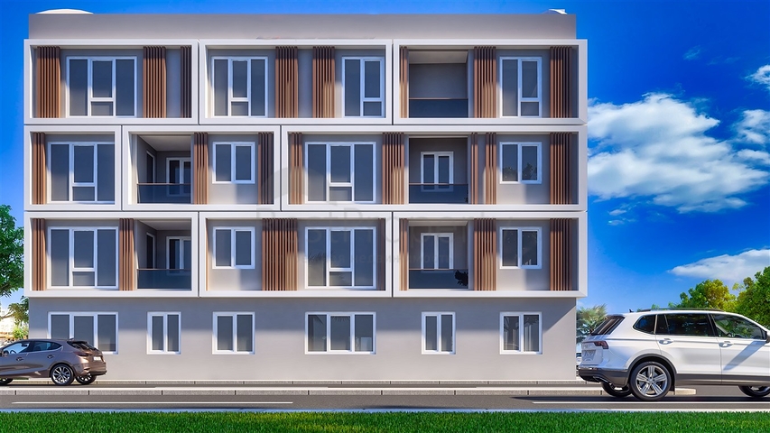 Im Bau befindliches Investitionsprojekt im Zentrum von Antalya 