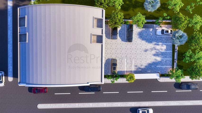 Im Bau befindliches Investitionsprojekt im Zentrum von Antalya 