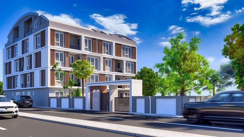 Im Bau befindliches Investitionsprojekt im Zentrum von Antalya 