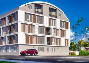 Im Bau befindliches Investitionsprojekt im Zentrum von Antalya 