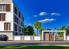 Im Bau befindliches Investitionsprojekt im Zentrum von Antalya 