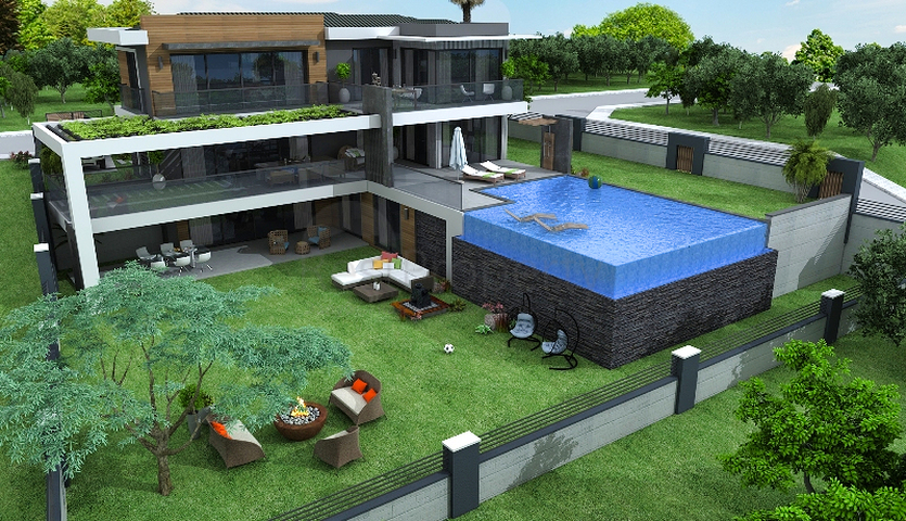 4+1 Villa in Fethiye