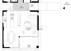 Villa mit 3+1 Grundrissen in Fethiye 