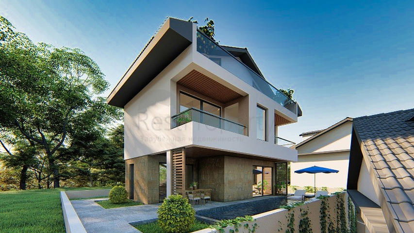 4+1-Villa im Bau im Stadtteil Fethiye 