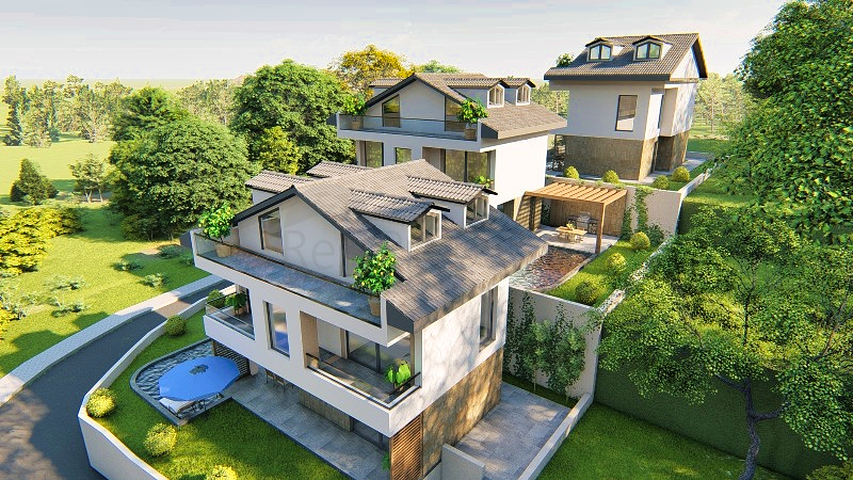 4+1-Villa im Bau im Stadtteil Fethiye 